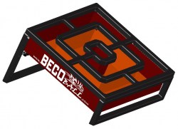 Becoball Maroon Orange