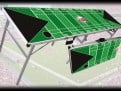 ProPong Football Gridiron beer pong table