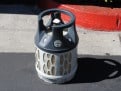 Clear View LPG Tank empty