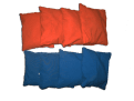 Bags red and blue