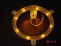 Amber Cornhole Lantern