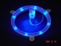 Blue Cornhole Lantern