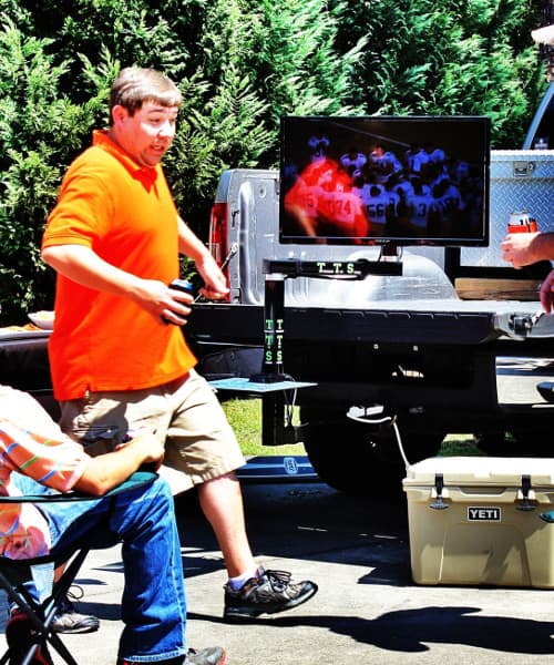Tailgate TV Stand